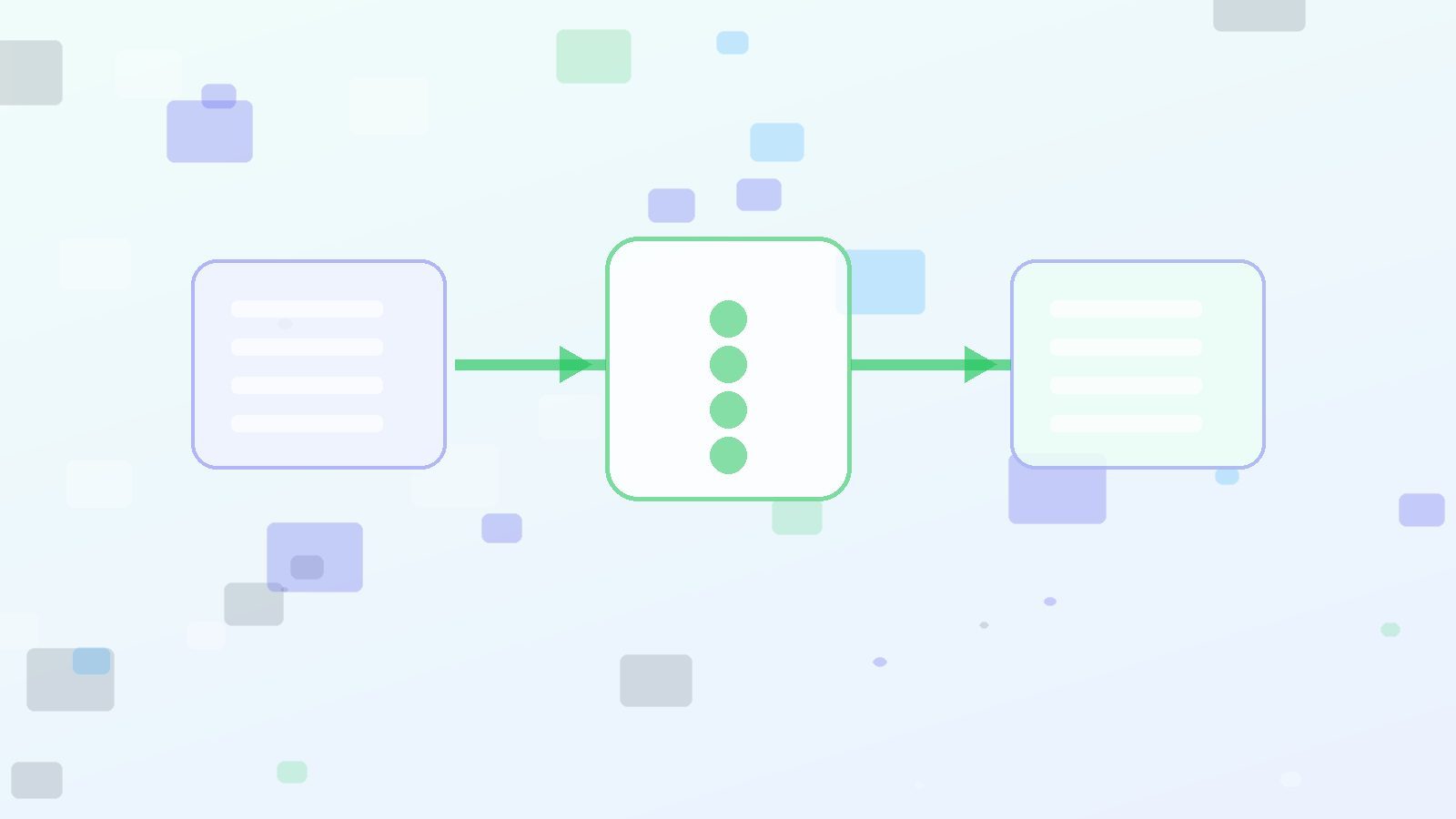 Organized Mac developer backup workflow with source files flowing through a clean filter to a backup destination