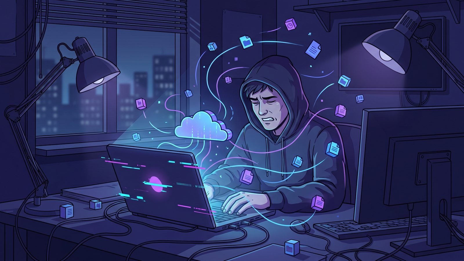 Mac Python developer frustrated by iCloud Drive syncing a virtual environment with thousands of dependency files