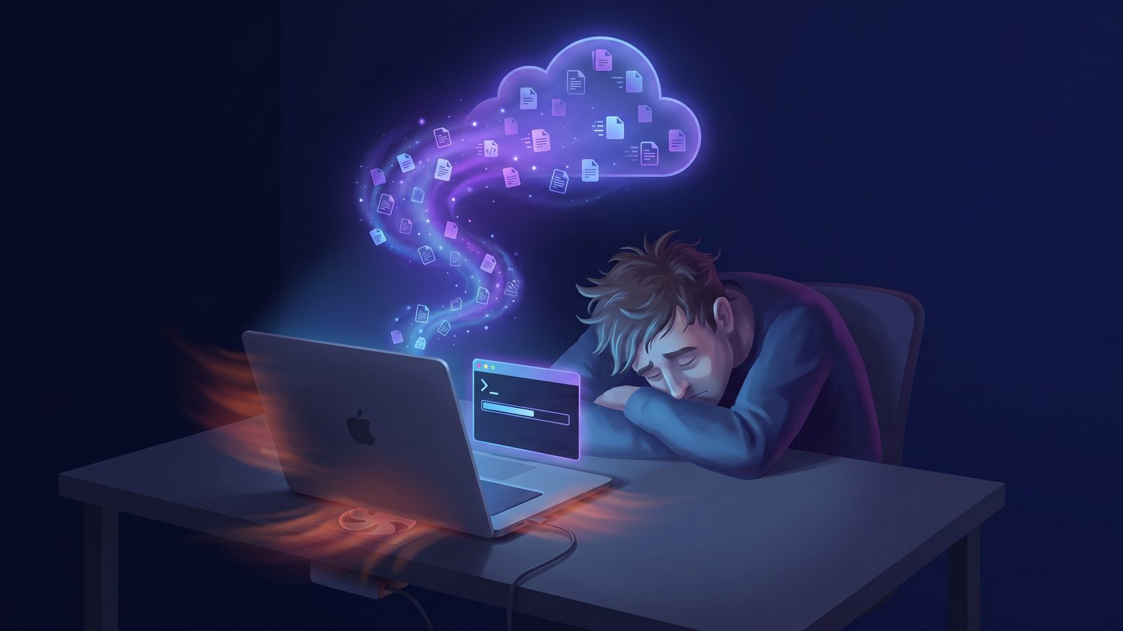 Mac developer frustrated by a noisy rsync backup full of dependency files