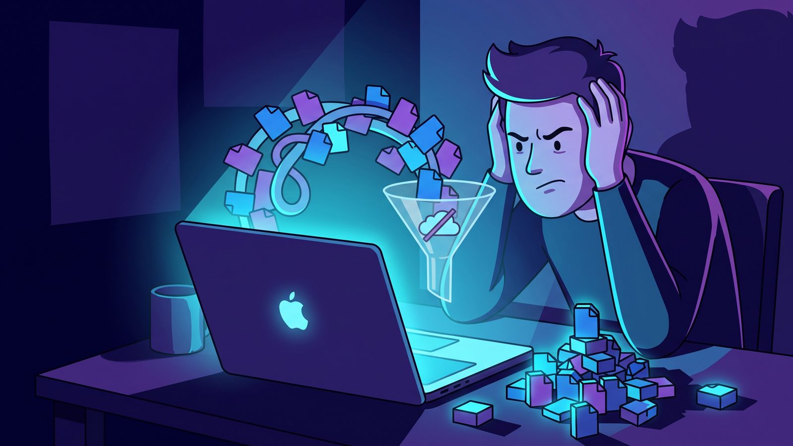 Mac developer debugging an rsync exclude rule that still copies generated project folders